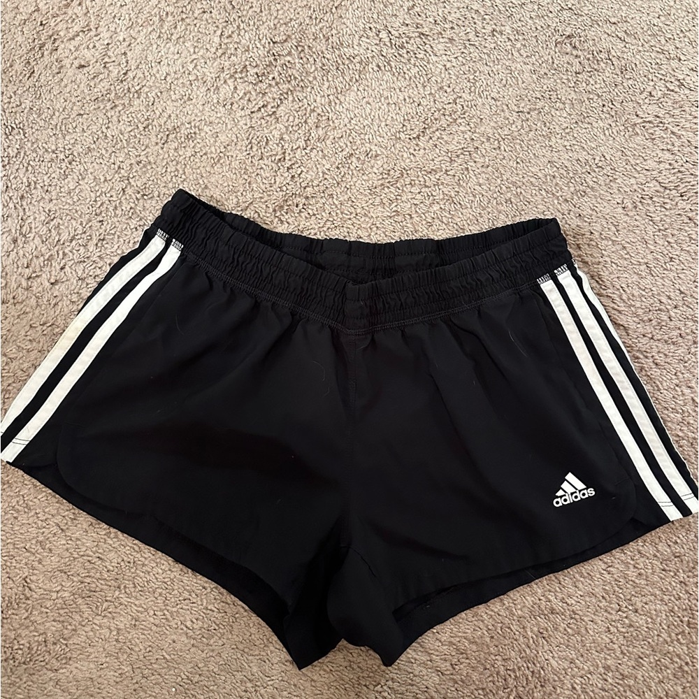 Adidas Climalite running shorts- Black